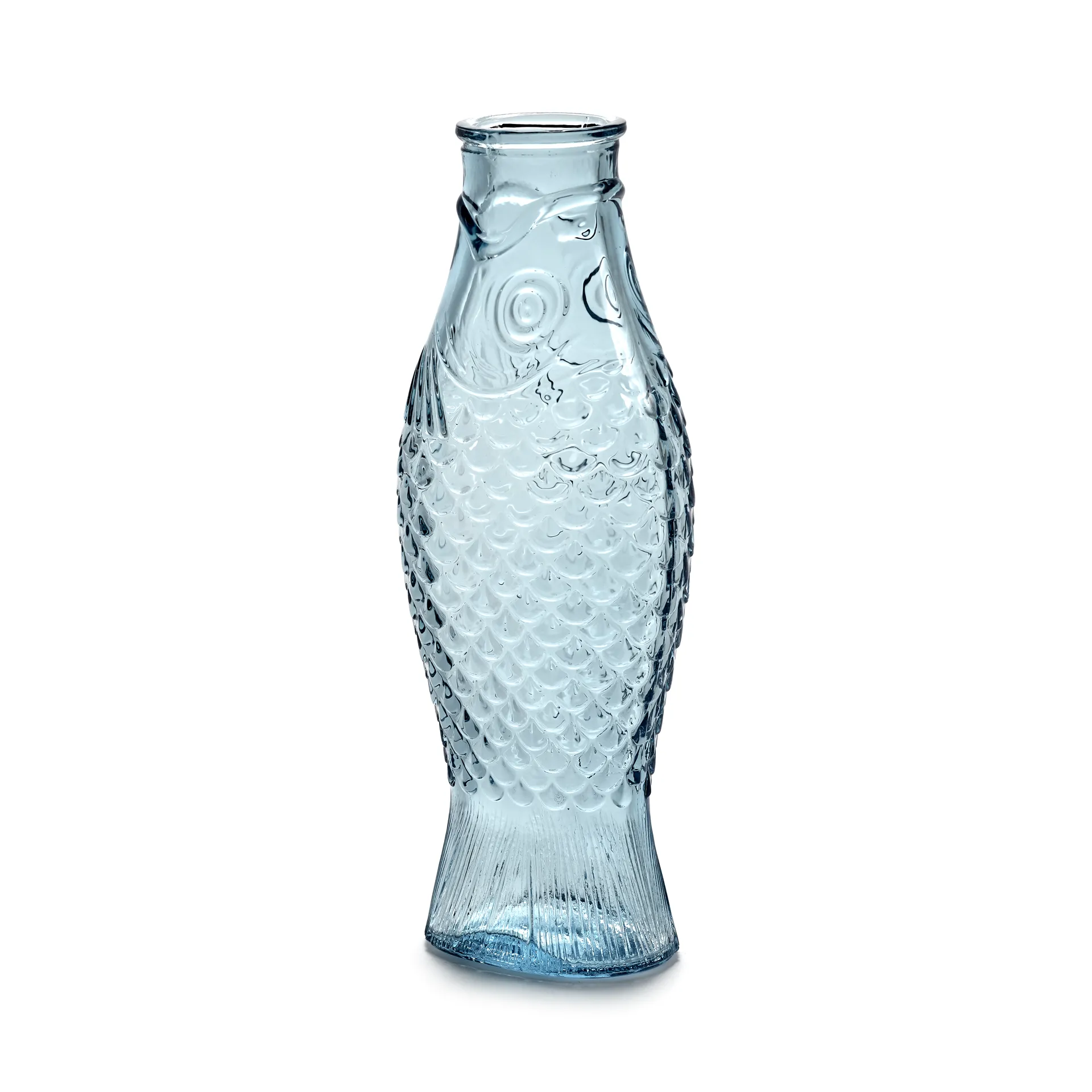 Fish & Fish glassflaske 85 cl, Light blue Serax