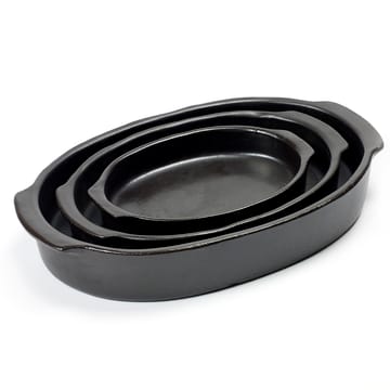 Pure oval ildfast form S - Black - Serax