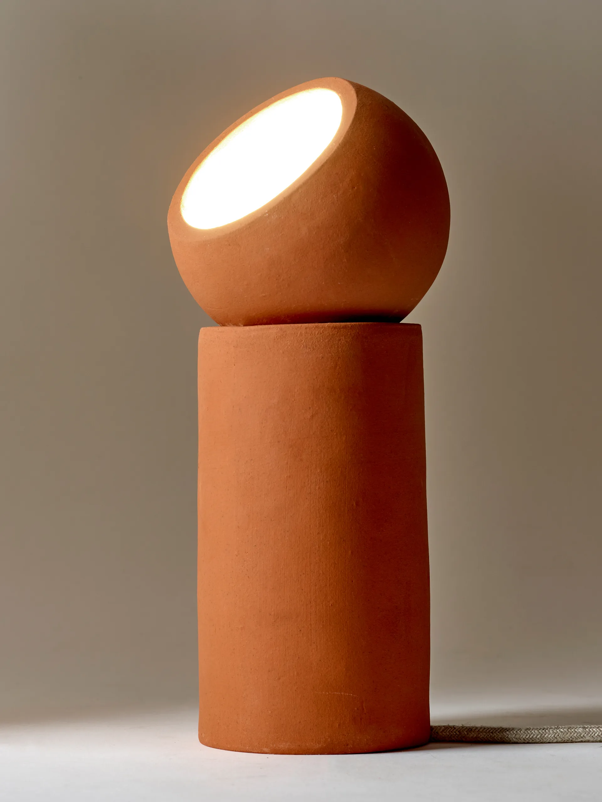 Terra gulvlampe S, Terracotta Serax