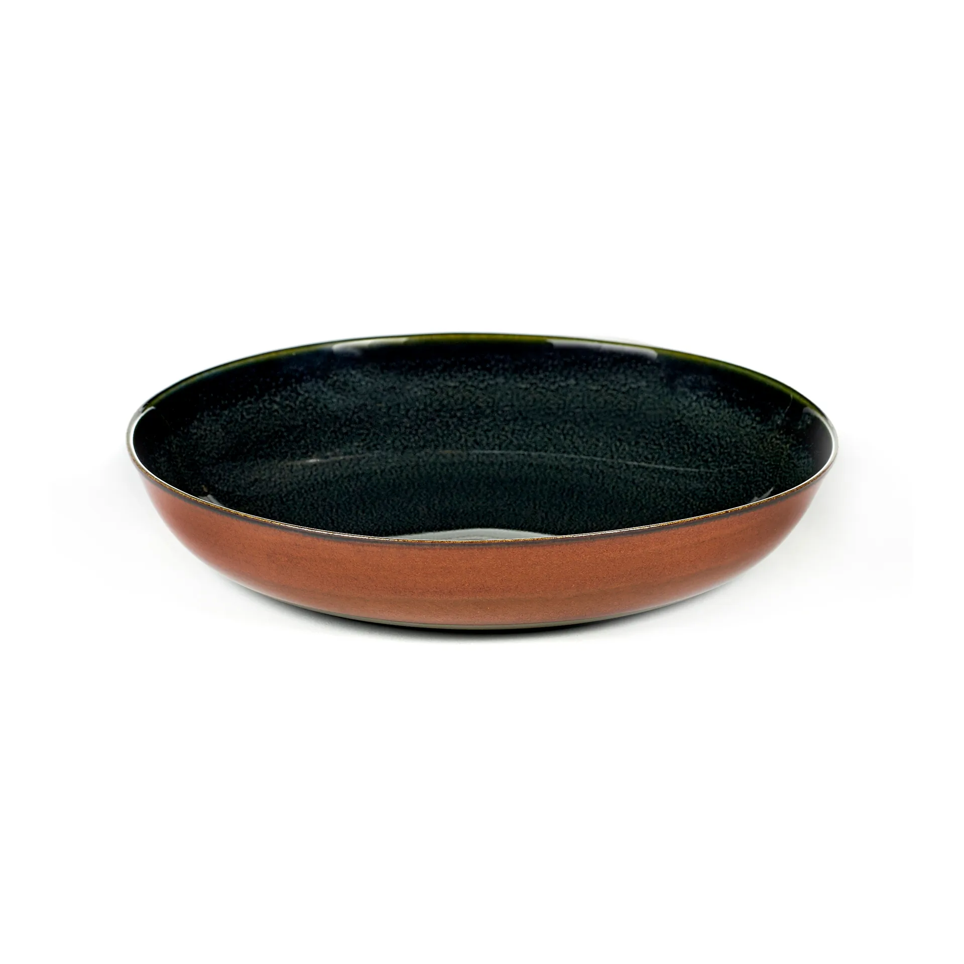 Terres de Rêves asjett 17,5 cm, Dark blue-rust Serax