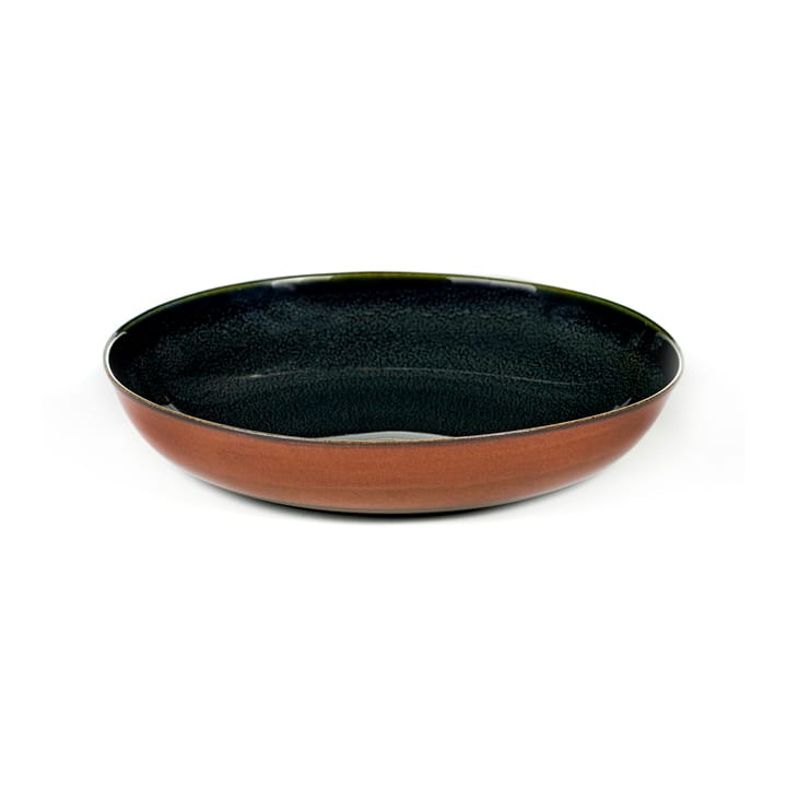 Terres de Rêves asjett 17,5 cm - Dark blue-rust - Serax