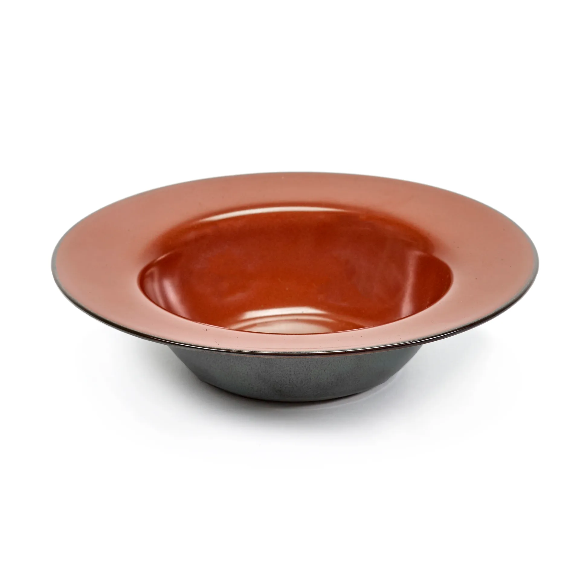 Terres de Rêves dyp tallerken 21,3 cm, Rust-smokey blue Serax