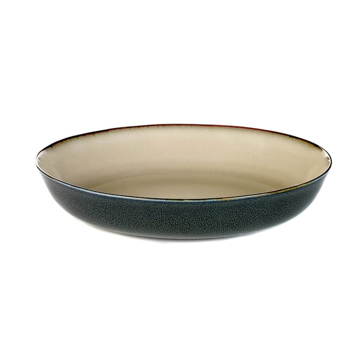 Terres de Rêves tallerken 21 cm - Misty grey-dark blue - Serax