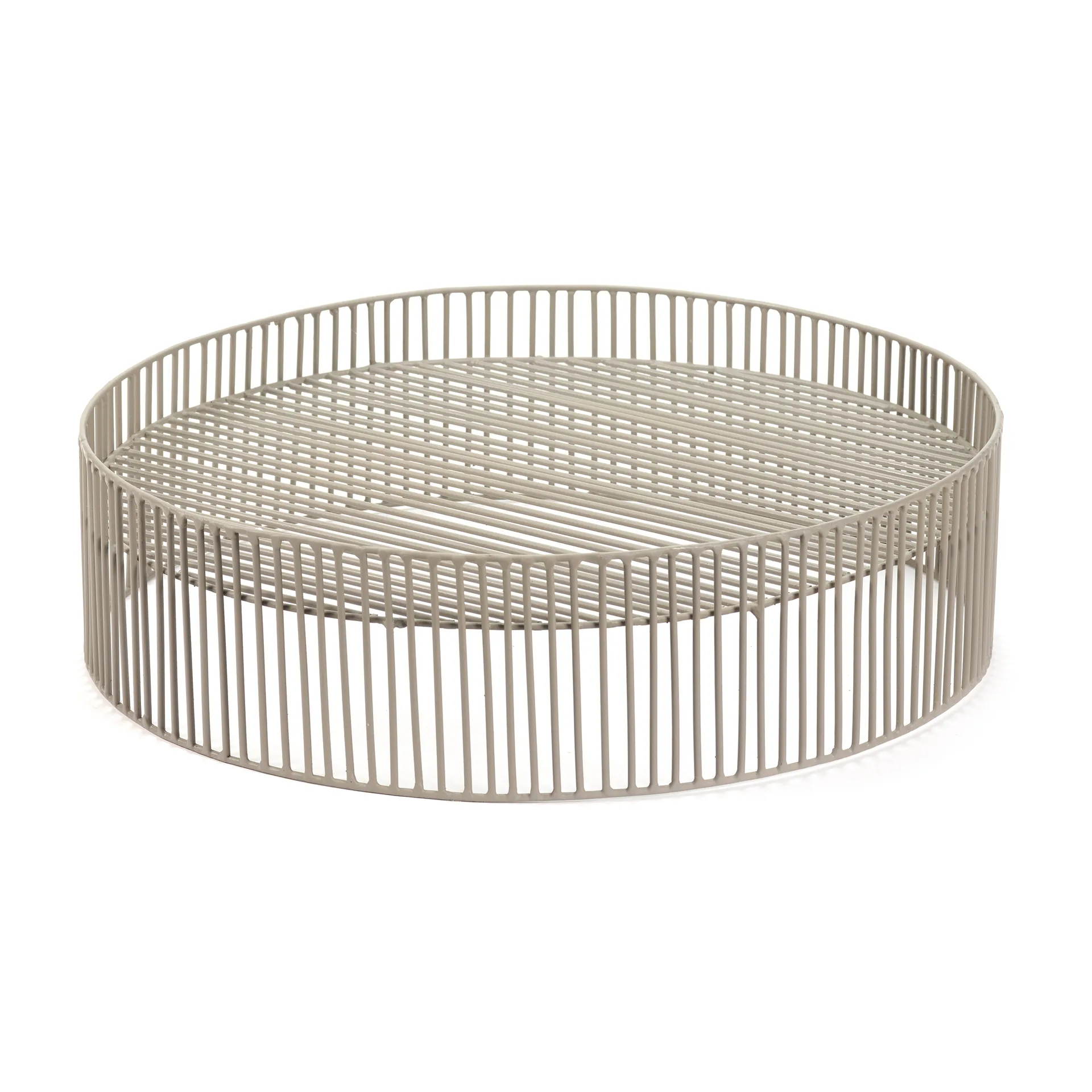 Turn kurv lav Ø40 cm, Grey Serax