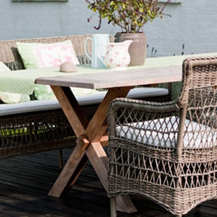 Colonial spisebord, teak, b100 l160 Sika Design