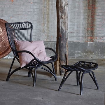 Monet fotskammel - svart - Sika Design