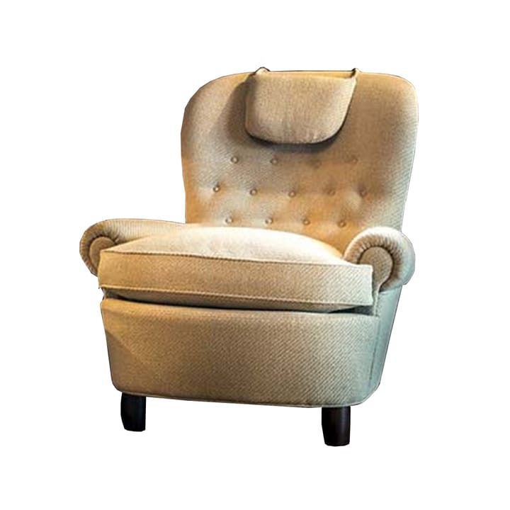 Jättepaddan lenestol - Coda 100 beige-svartbeis ben - Sjögren