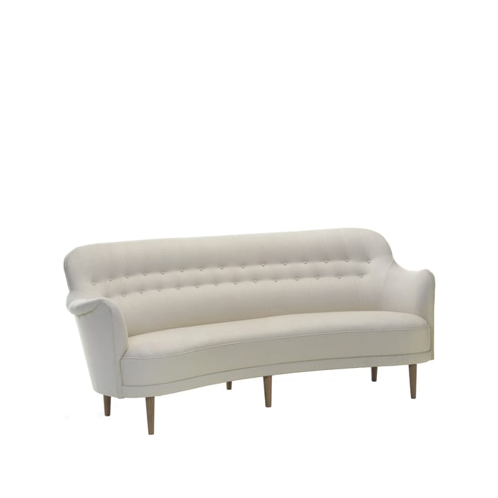 Runde Samsas sofa - stoff rami 6810 natur, elfenben - Sjögren