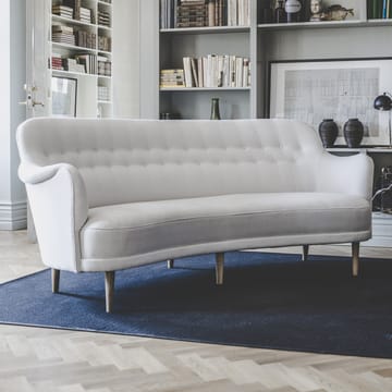 Runde Samsas sofa - stoff rami 6810 natur, elfenben - Sjögren