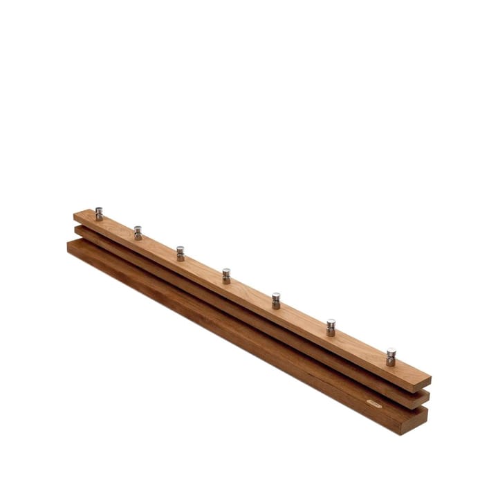 Cutter kleshenger - teak, 7 stk knagger - Skagerak