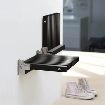 Cutter veggstol - svartlakkert eik - Skagerak