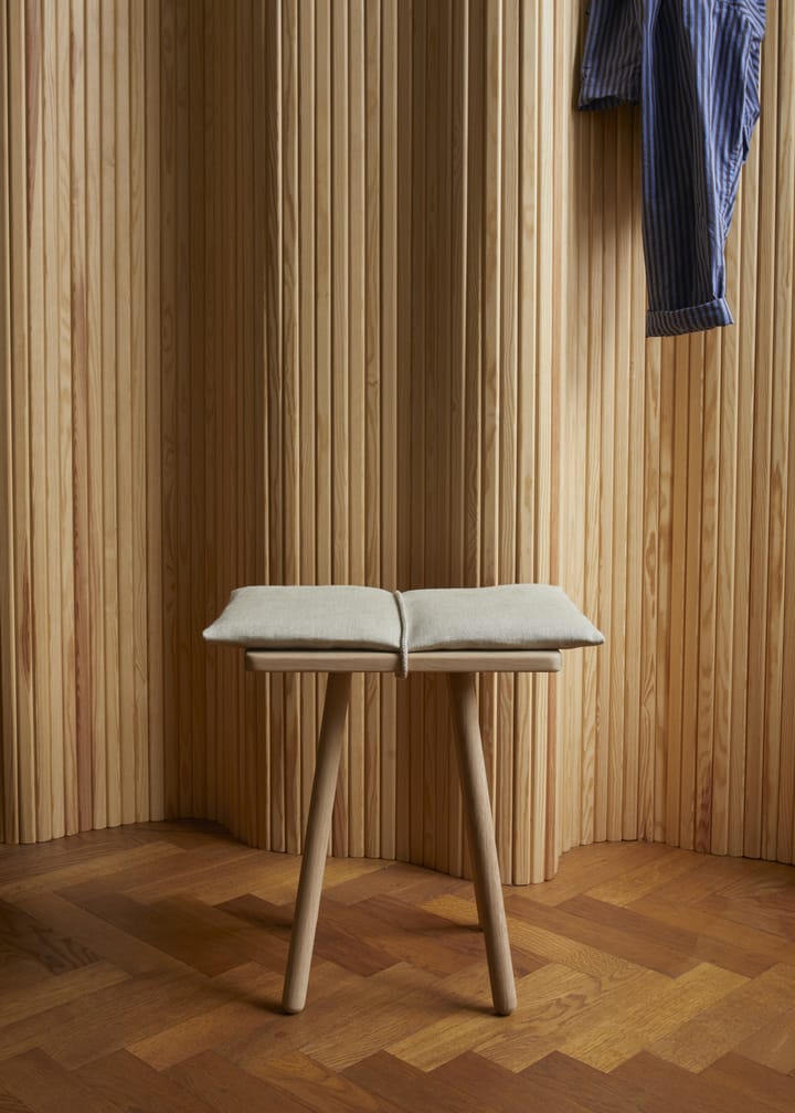 Georg linnedyna med rem til krakk/barstol, Beige Skagerak