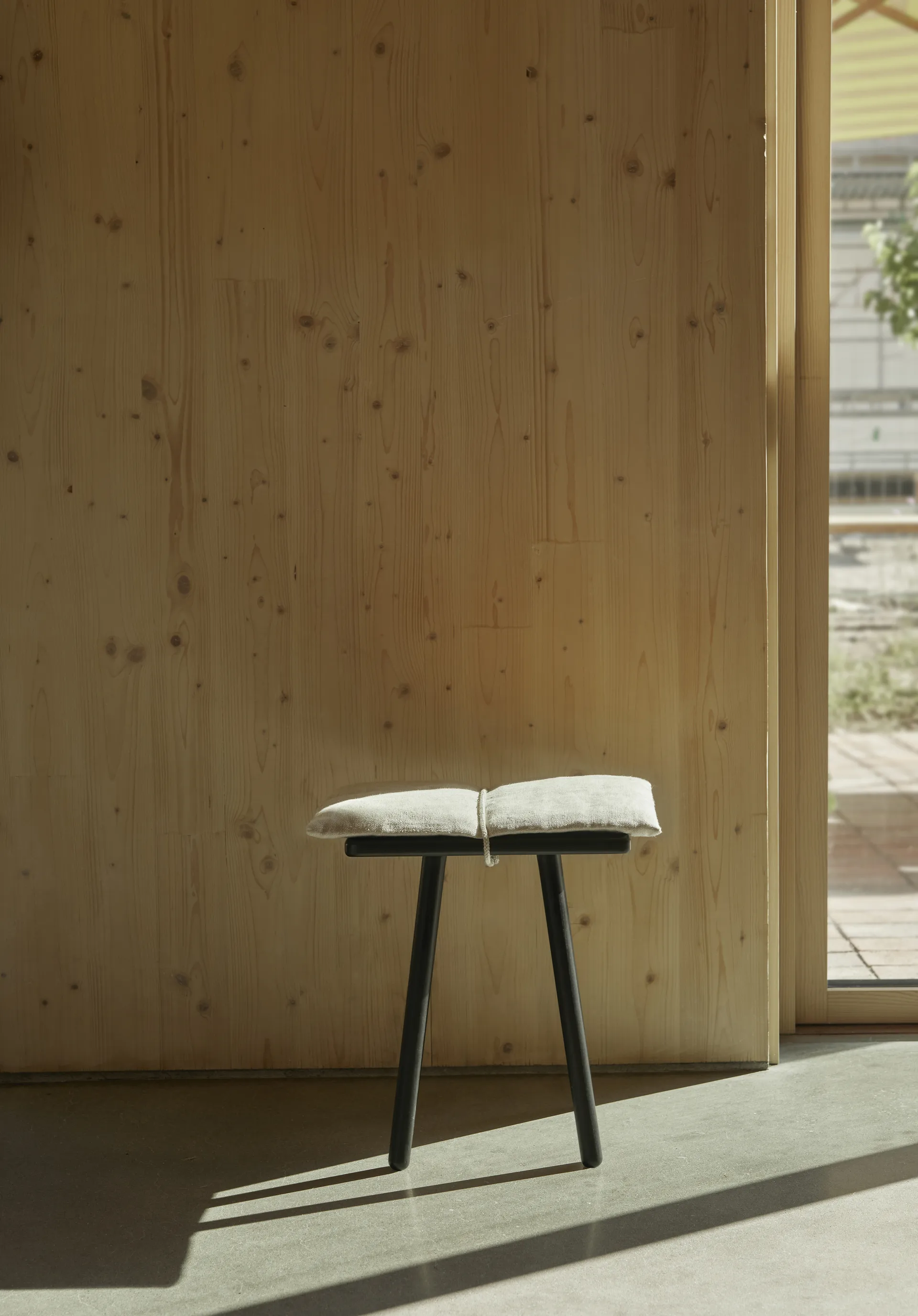 Georg linnedyna med rem til krakk/barstol, Beige Skagerak