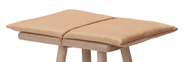 Georg lærpute med stropp til krakk/barstol - Beige-brun - Skagerak