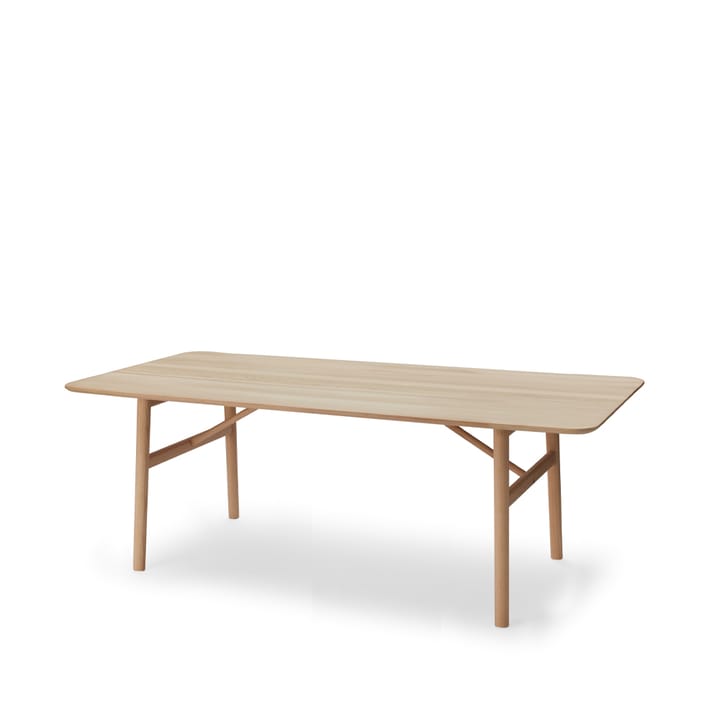 Hven spisebord 94x190 cm - Ubehandlet eik - Skagerak
