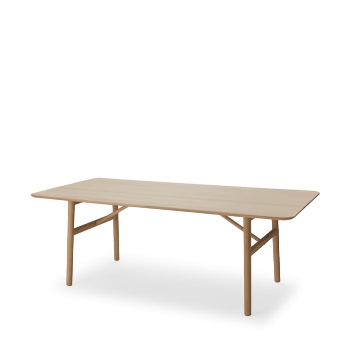 Hven spisebord 94x190 cm - Vitsåpad eik - Skagerak