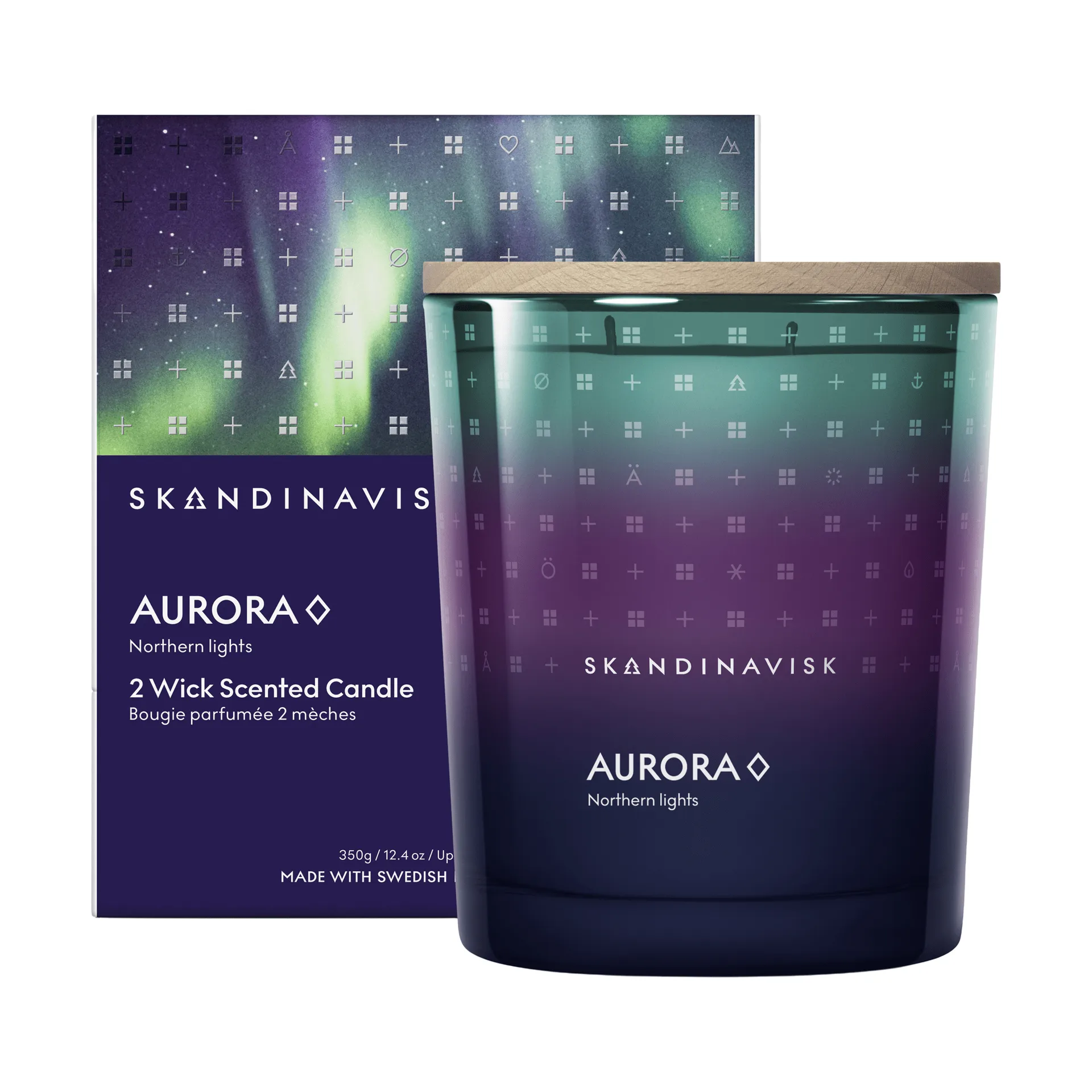 Aurora duftlys, 350 g, 2 veker Skandinavisk