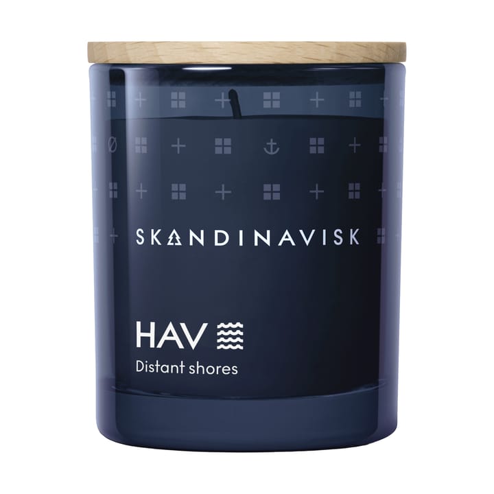 Hav duftlys med lokk - 65 g - Skandinavisk