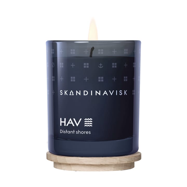 Hav duftlys med lokk, 65 g Skandinavisk