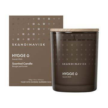 Hygge duftlys med lokk - 200 g - Skandinavisk