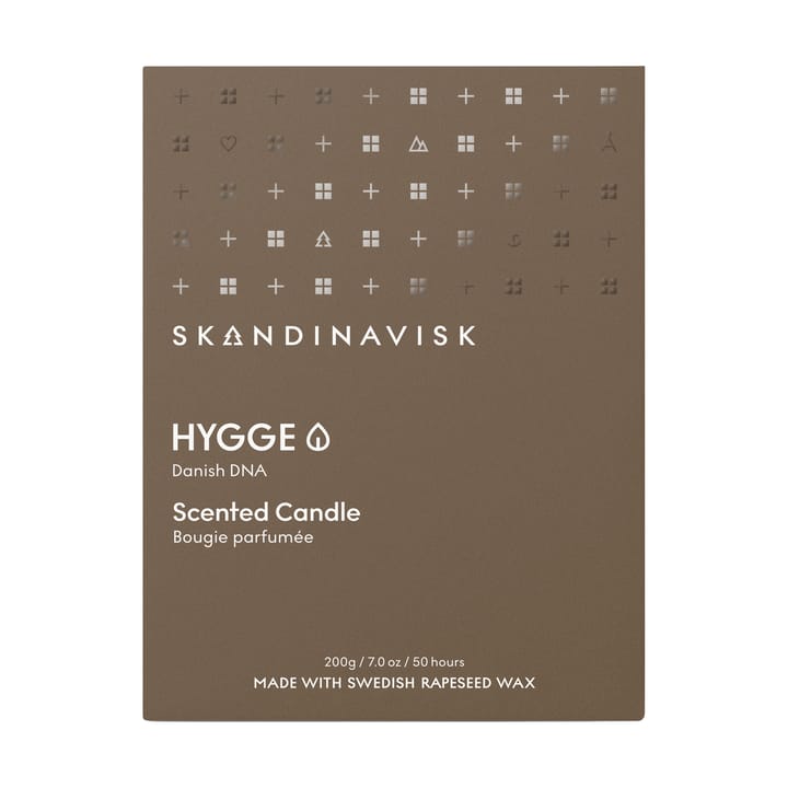 Hygge duftlys med lokk, 200 g Skandinavisk