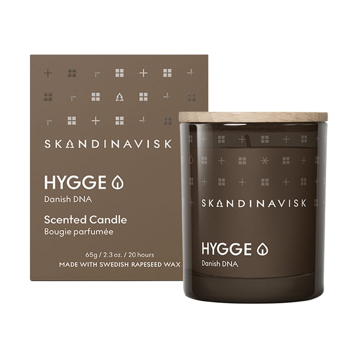Hygge duftlys med lokk, 65 g Skandinavisk
