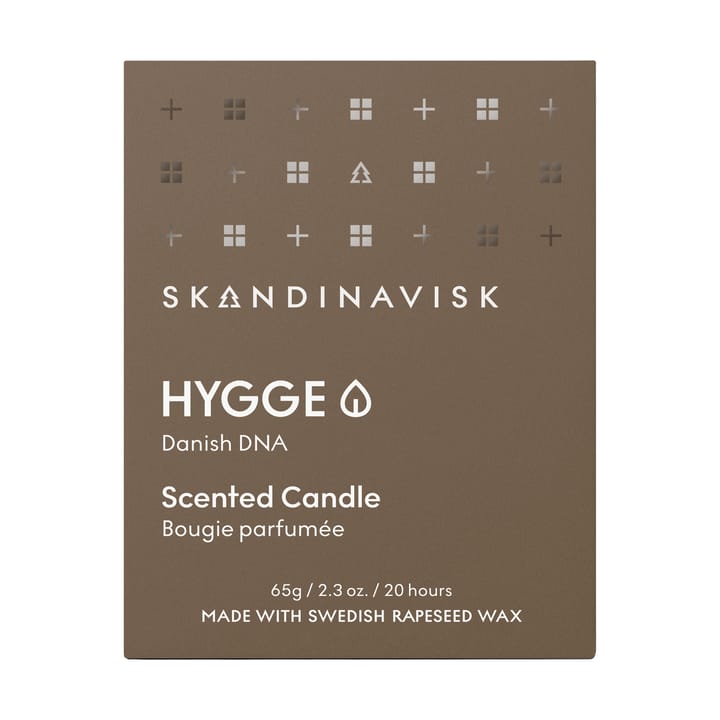 Hygge duftlys med lokk, 65 g Skandinavisk