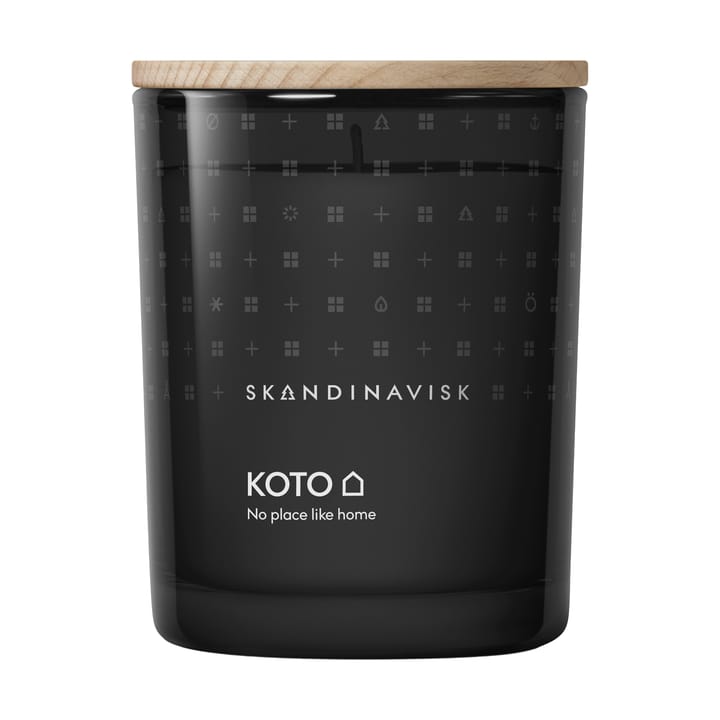 Koto duftlys med lokk - 200 g - Skandinavisk
