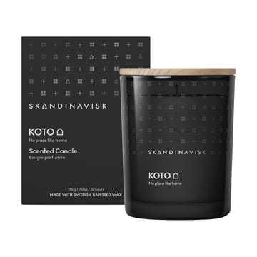 Koto duftlys med lokk - 200 g - Skandinavisk