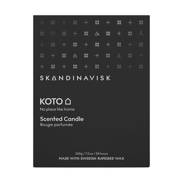 Koto duftlys med lokk - 200 g - Skandinavisk