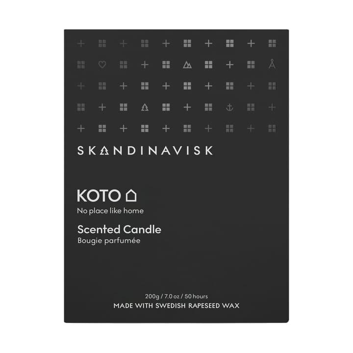 Koto duftlys med lokk, 200 g Skandinavisk
