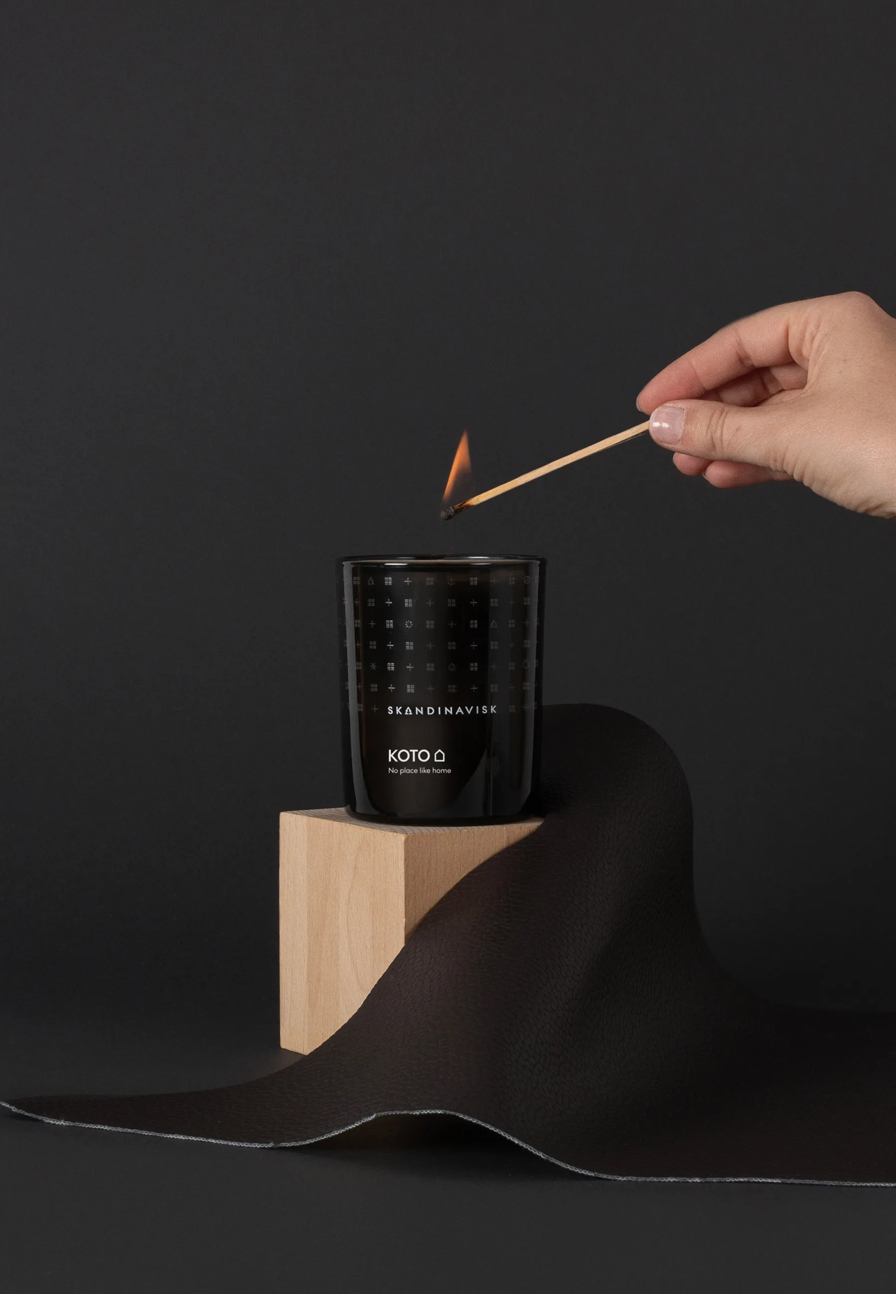 Koto duftlys med lokk, 200 g Skandinavisk