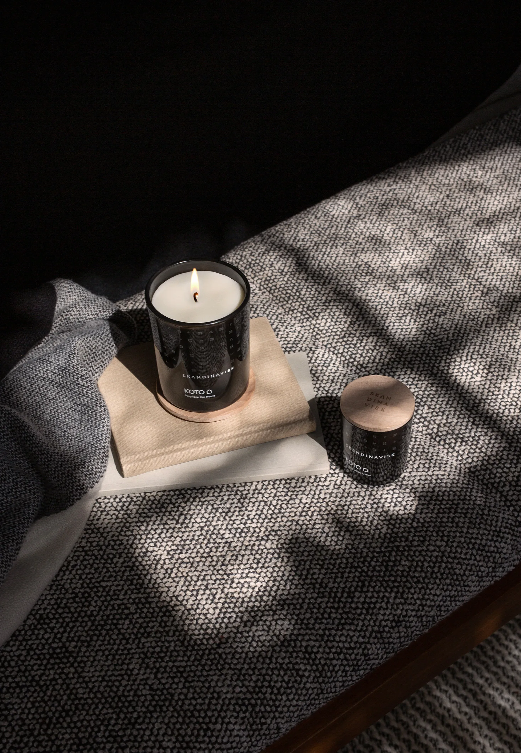 Koto duftlys med lokk, 65 g Skandinavisk