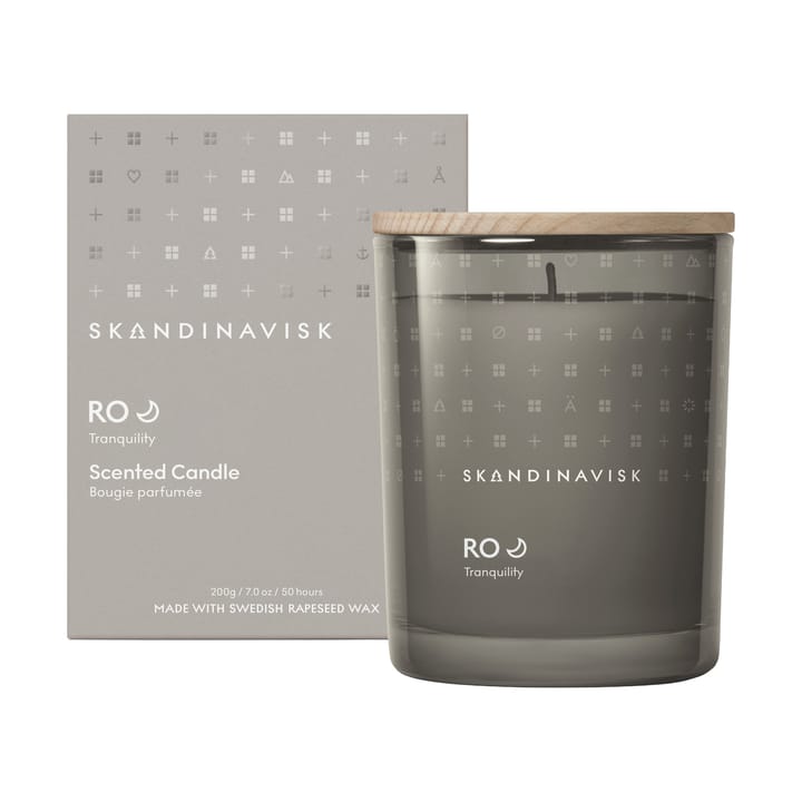 Ro duftlys med lokk, 200 g Skandinavisk