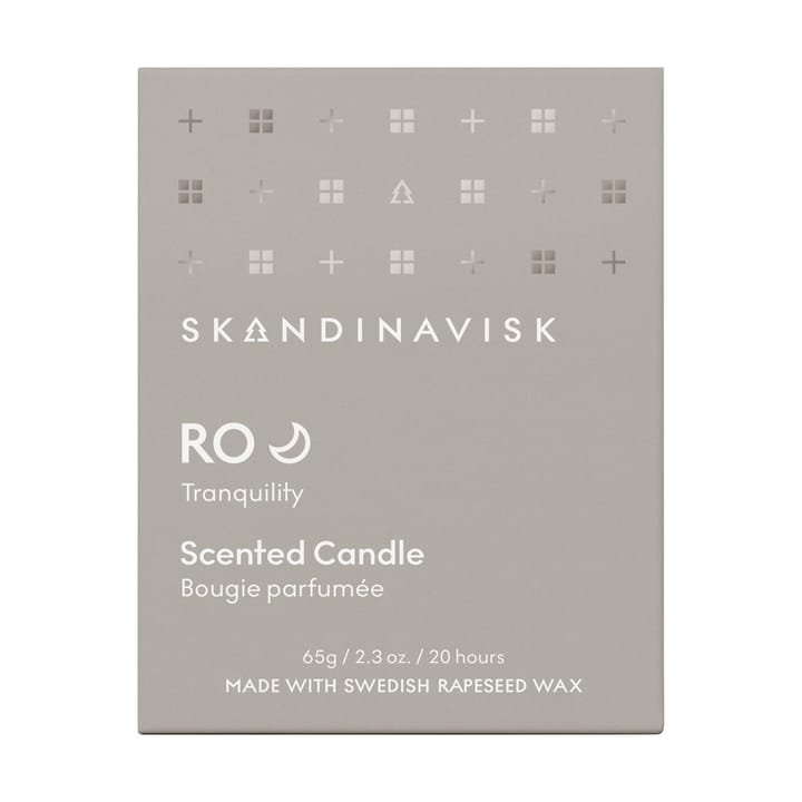 Ro duftlys med lokk, 65 g Skandinavisk