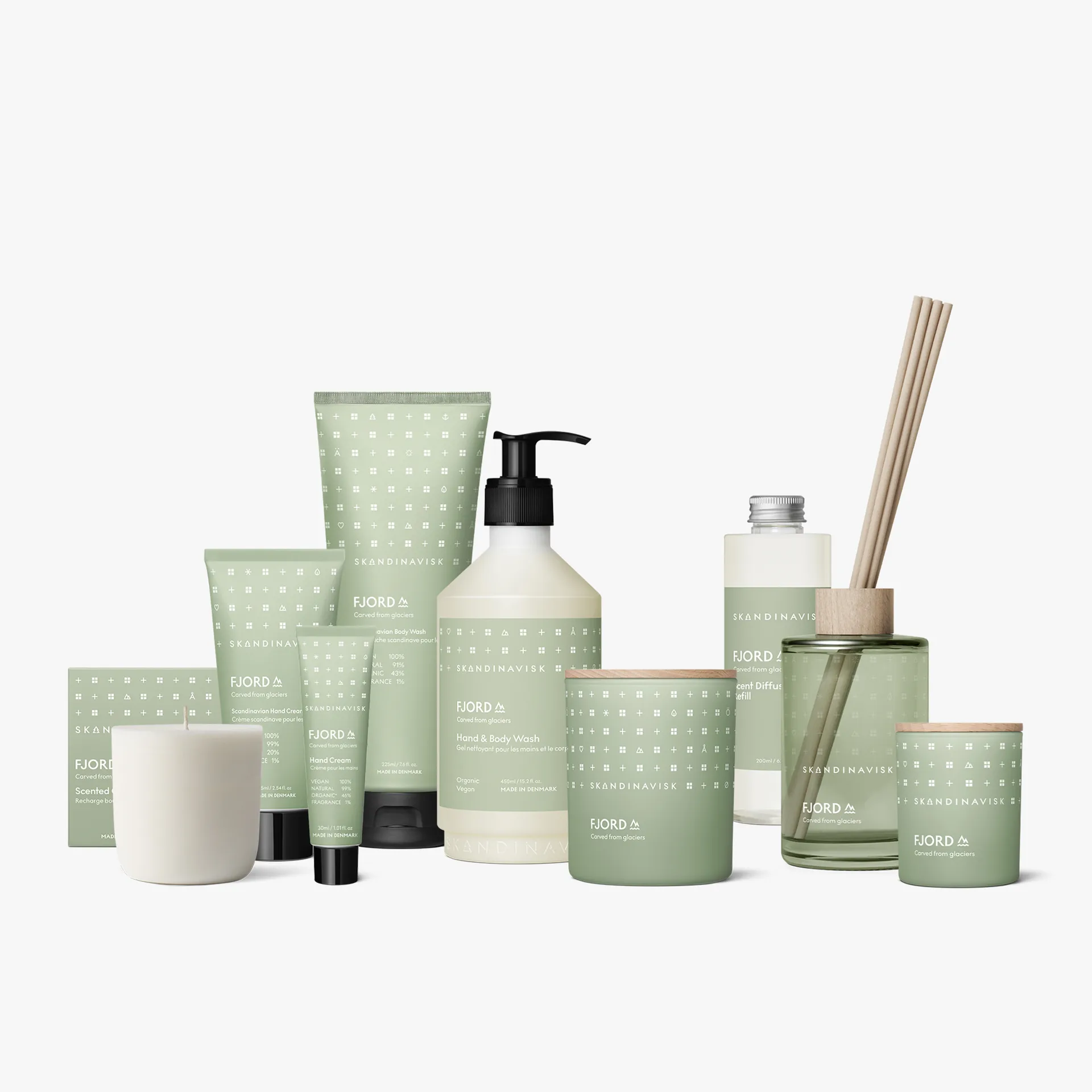 Skandinavisk refill til duftpinner 200 ml, Fjord Skandinavisk