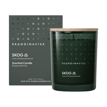 Skog duftlys med lokk - 200 g - Skandinavisk
