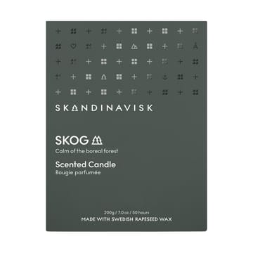 Skog duftlys med lokk - 200 g - Skandinavisk