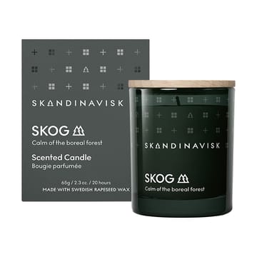 Skog duftlys med lokk - 65 g - Skandinavisk
