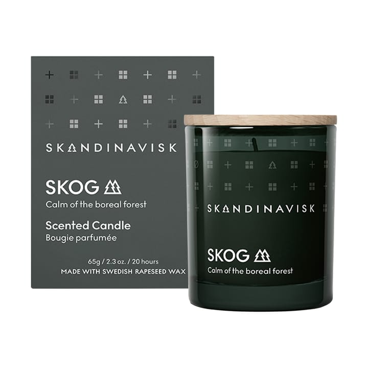 Skog duftlys med lokk, 65 g Skandinavisk