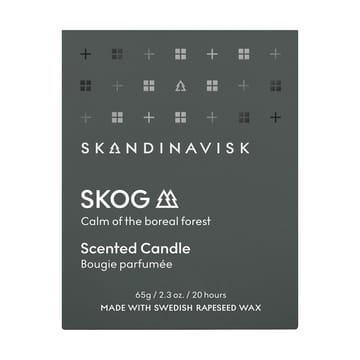 Skog duftlys med lokk - 65 g - Skandinavisk