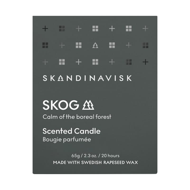Skog duftlys med lokk, 65 g Skandinavisk