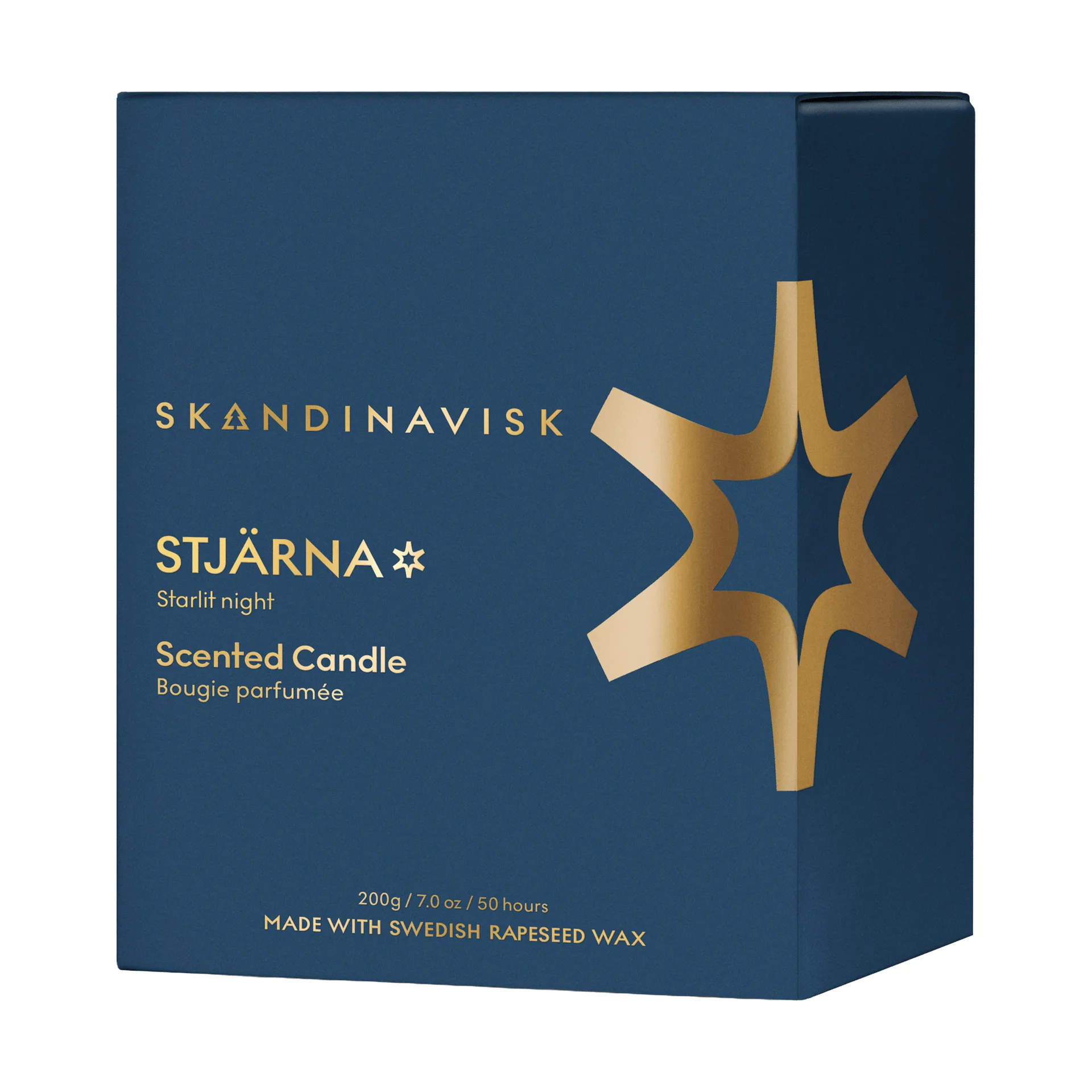 Stjerne Gold Symbol duftlys, 200 g Skandinavisk