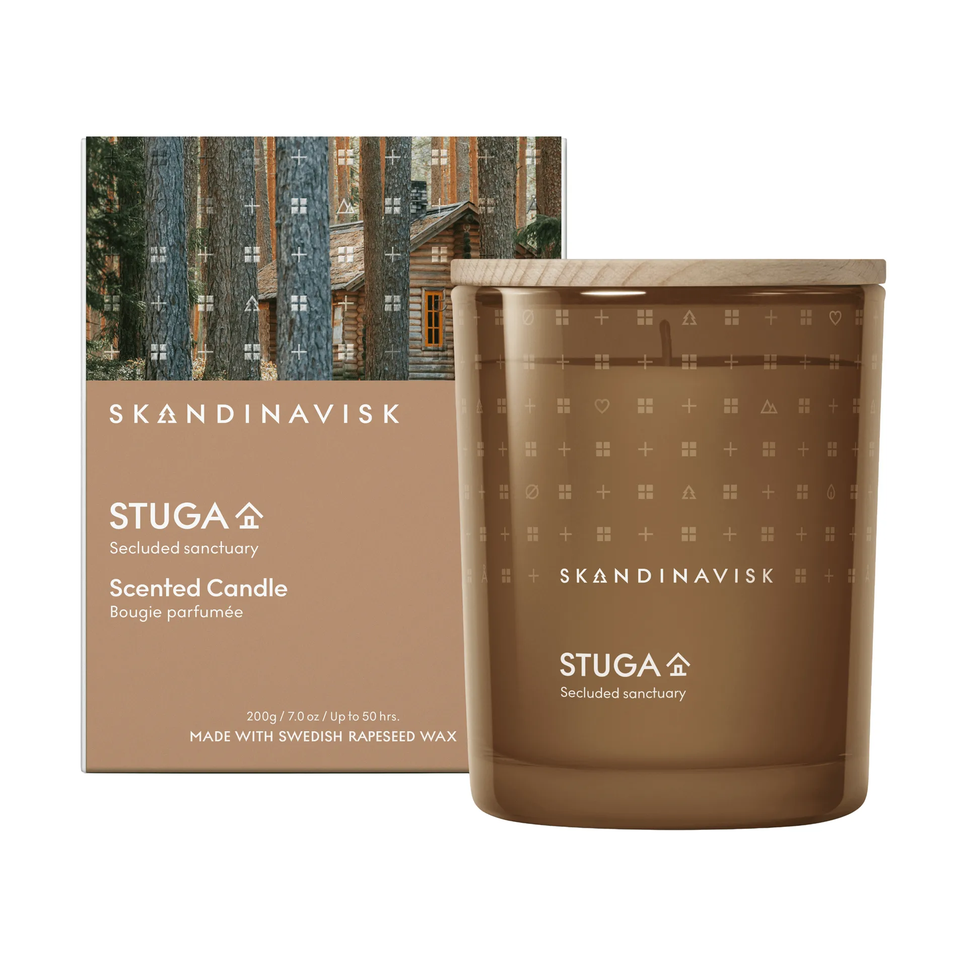 Stuga duftlys, 200 g Skandinavisk