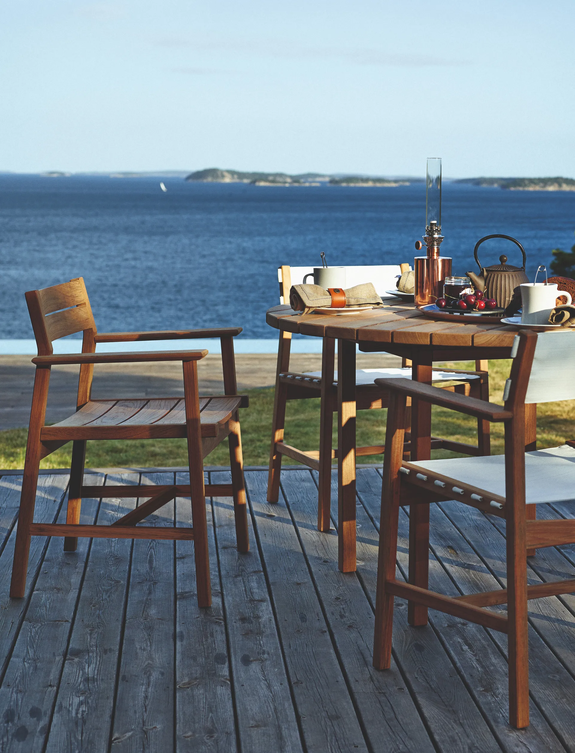 Djurö loungestol, Teak Skargaarden