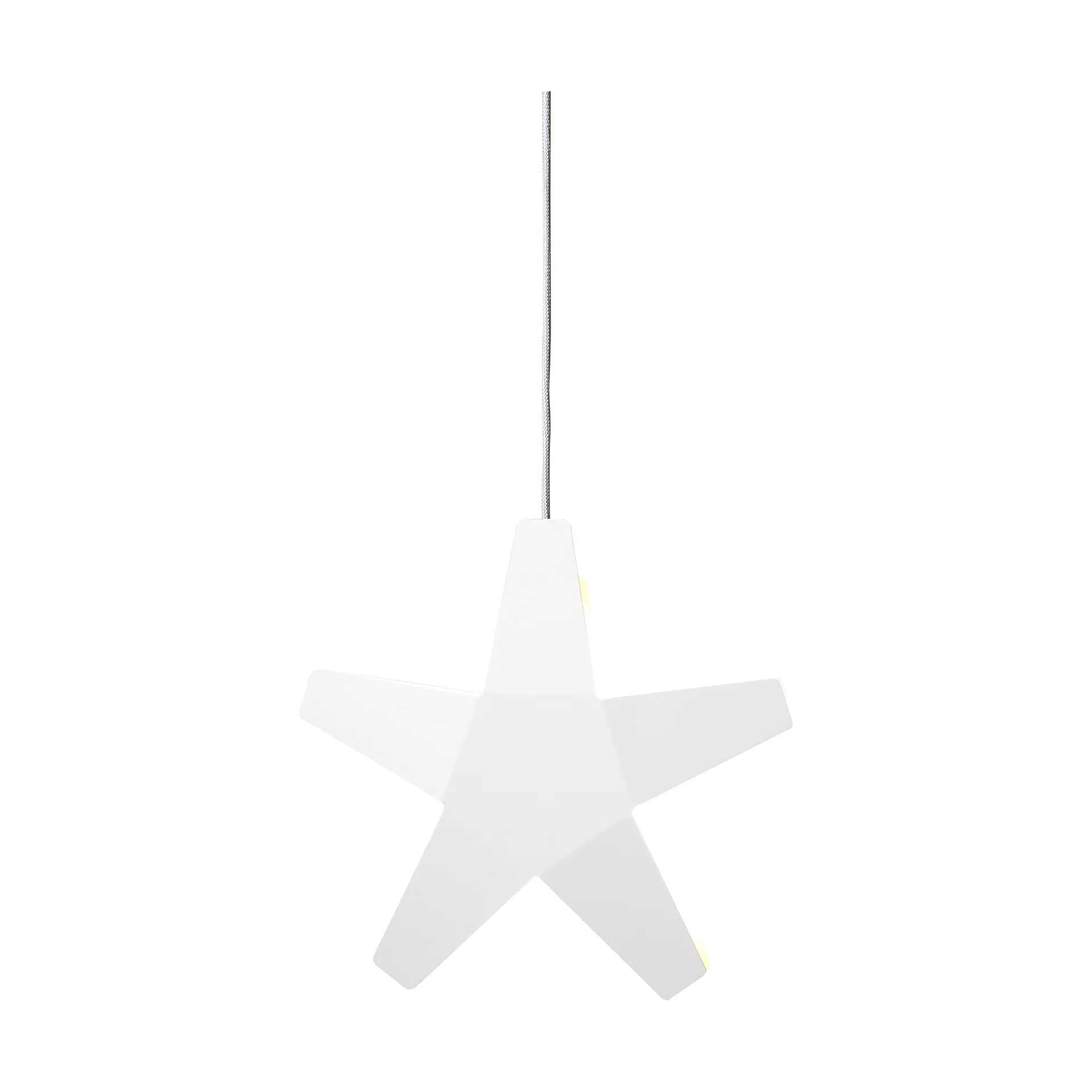 Advent Stjerne Adventsstjerne, Hvit-grå ledning, 40 cm SMD Design