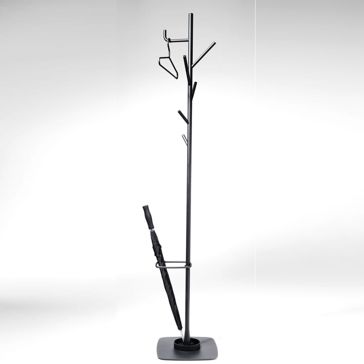 Alfred stumtjener med paraplyholder, hvit SMD Design