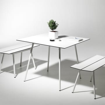 Ella spisebord rektangulært - Mørkegrå, 220 x 90 cm - SMD Design