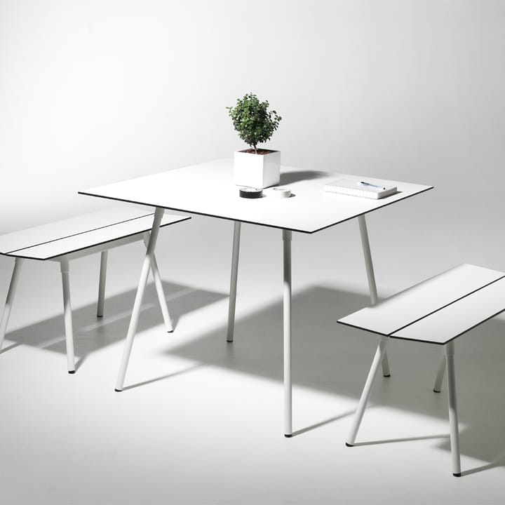 Ella spisebord rektangulært, Mørkegrå, 220 x 90 cm SMD Design