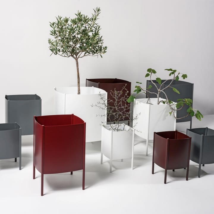 Konvex Pot krukke, Hvit, medium Ø34 cm SMD Design